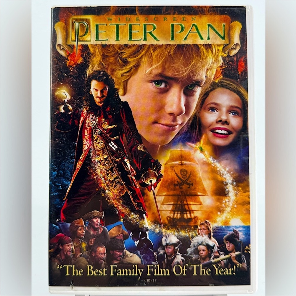 Peter Pan on DVD. Widescreen 2003